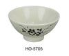 Yanco HO-5705 Honda Rice Bowl, Shape: Round, Color: Three-Tone Green, Brown, Beige, Material: Melamine, Pack of 60