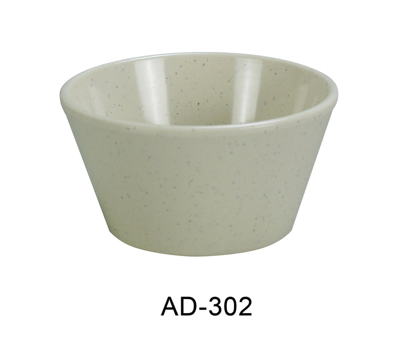 Yanco AD-302 Ardis Bouillon Cup, Shape: Round, Color: Tan, Material: Melamine, Pack of 48