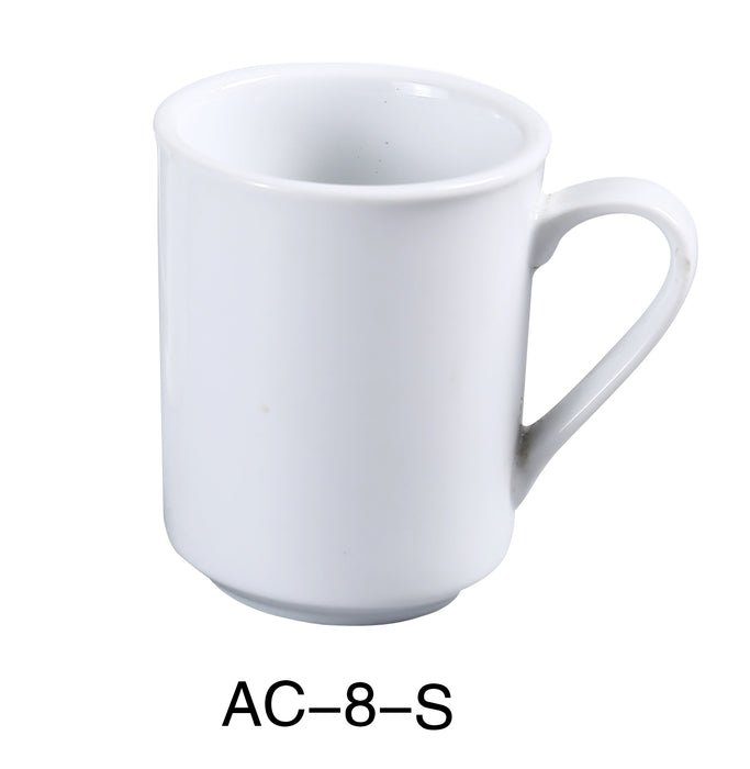 Yanco AC-8-S ABCO 3 3/8" Sierra Mug, 8 oz, Pack of 36