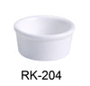 Yanco RK-204 Accessories 3 1/4" X 1 1/2" RAMEKIN 4 OZ, Shape: Round, Color: White, Material: China, Pack of 48