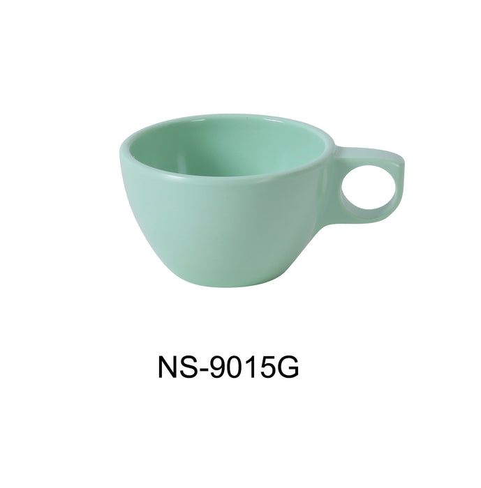 Yanco NS-9015G Nessico Ovide Cup, , Color: Green, Material: Melamine, Pack of 48