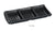 Yanco BP-4030 Black Pearl-2 Triple Sauce Dish, Shape: Rectangular, Color: Black, Material: Melamine, Pack of 48