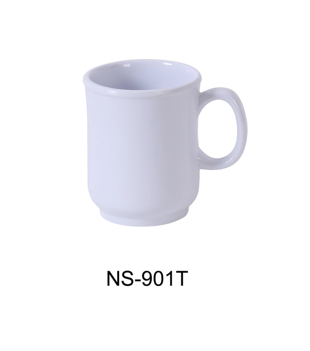 Yanco NS-901W Nessico Coffee/Tee Mug, , Color: White, Material: Melamine, Pack of 48