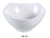 Yanco MD-337 Milando Square Bowl, Shape: Square, Color: White, Material: Melamine, Pack of 24
