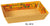 Yanco Olive OL-614 Rectangular Deep Plate, Melamine, Pack of 12 (1 Dz)