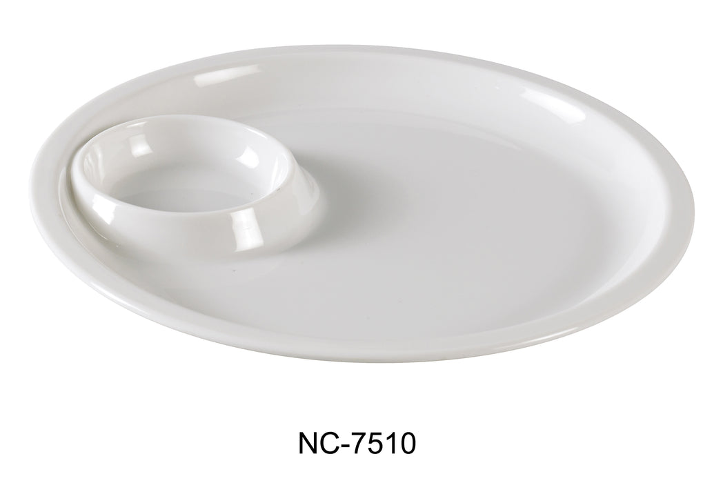Yanco NC-7510 Compartment Collection 4-Divided Compartment, Melamine, Pack of 24 (2 Dz)