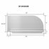 GSW Compartment Sink Splash Guard (Insert Type)