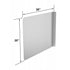 GSW Compartment Sink Splash Guard (Mounting Type)