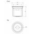 GSW Drop-In Dipperwell Sink with Faucet