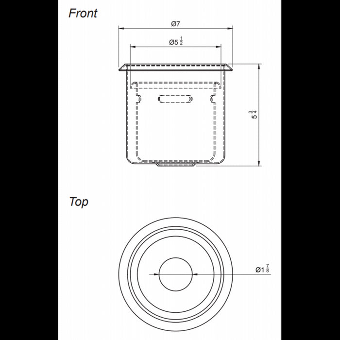 GSW Drop-In Dipperwell Sink with Faucet