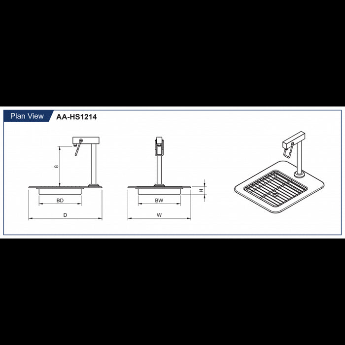 GSW Drop-In Glass Filling Station