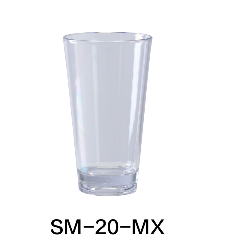 Yanco SM-20-MX Stemware Mixing Cup, , Color: Clear, Material: Plastic, Pack of 24