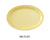 Yanco NS-515Y Nessico Oval Platter with Narrow Rim, Shape: Oval, Color: Yellow, Material: Melamine, Pack of 12
