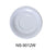 Yanco NS-9012W Coupe Pattern Saucer, Melamine, Pack of 48 (4 Dz)