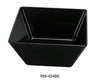 Yanco Rome RM-404BK Square Bowl, Melamine, Pack of 72 (6 Dz)