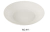 Yanco AC-411 ABCO 11.5" Salad Plate, Shape: Round, Color: White, Material: China, Pack of 12