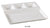 Yanco NC-2520 Compartment Collection 4-Divided Compartment, Shape: Rectangular, Color: White, Material: Melamine, Pack of 12