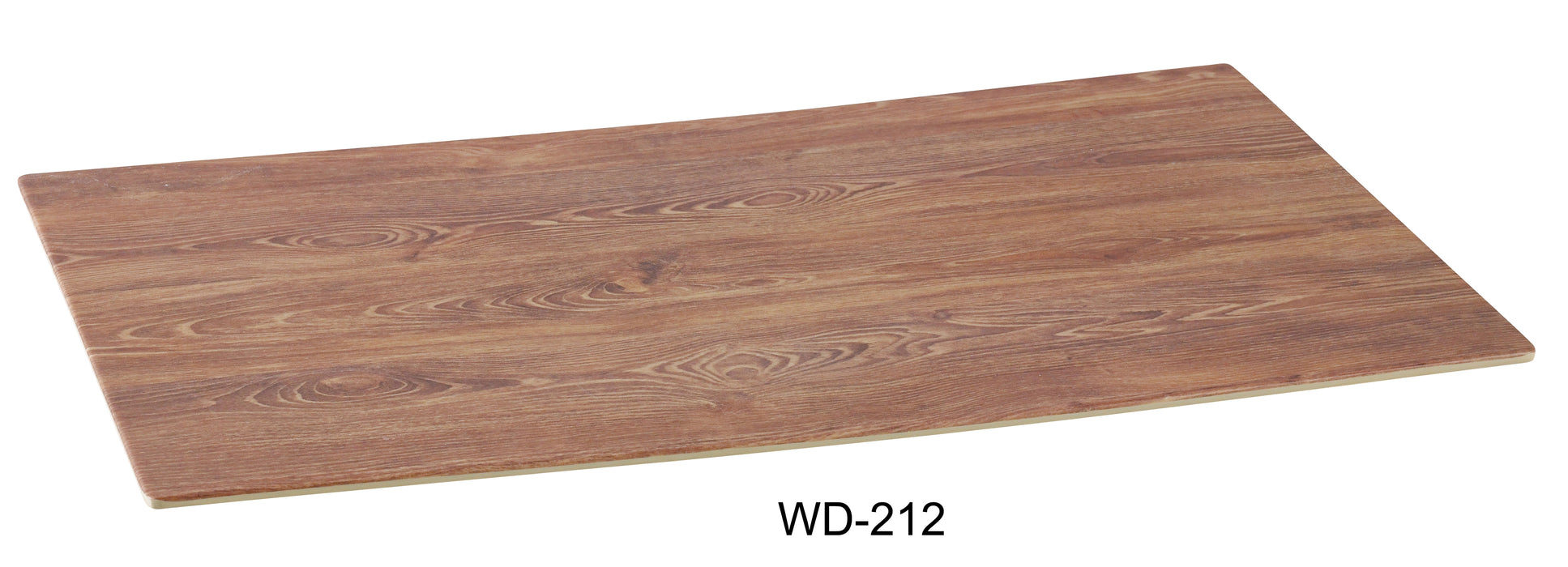 Yanco WD-212 Rectangular Wooden Tray, Melamine, Pack of 24 (2 Dz)