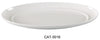 Yanco CAT-5016 Catering Deep Platter, Shape: Oval, Color: White, Material: Melamine, Pack of 12