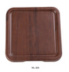 Yanco WL-309 Woodland 8 1/2" X 1" Square Tray With Foot, Melamine, Pack of 24 (2 Dz)