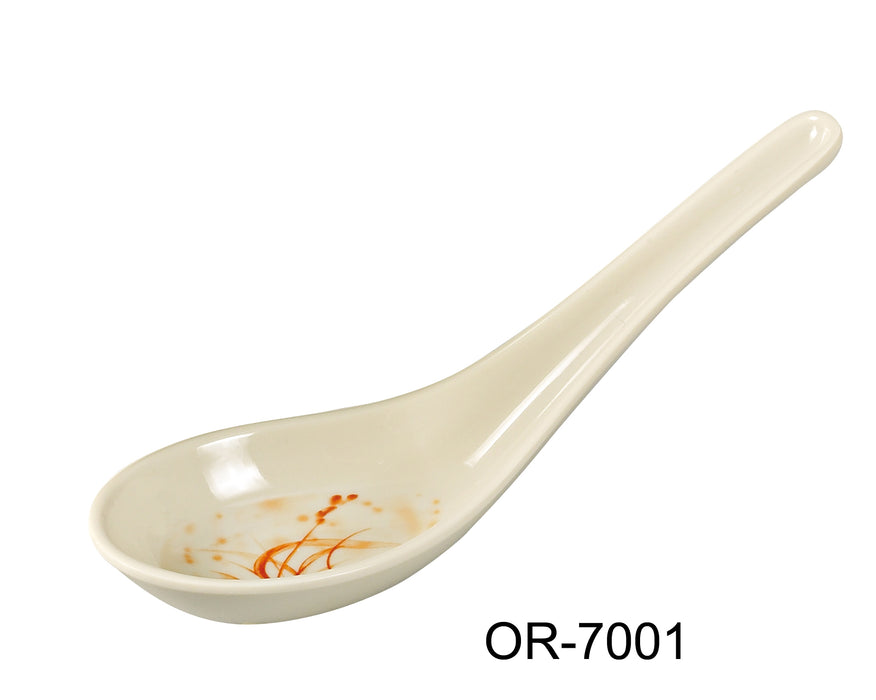 Yanco Orchis OR-7001 Soup Spoon, Melamine, Pack of 72 (6 Dz)