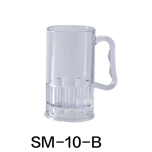 Yanco SM-10-B Stemware Beer Mug, , Color: Clear, Material: Plastic, Pack of 24