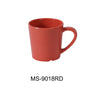 Yanco MS-9018RD Mile Stone Coffee/Tea Mug/Cup, , Color: Red, Material: Melamine, Pack of 48
