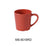 Yanco MS-9018RD Mile Stone Coffee/Tea Mug/Cup, , Color: Red, Material: Melamine, Pack of 48