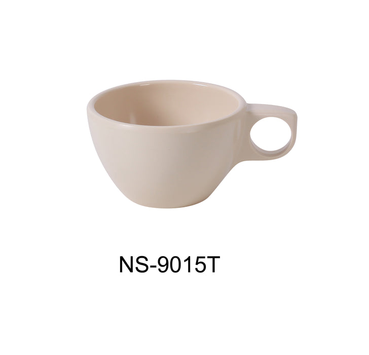 Yanco NS-9015T Nessico Coffee/Tea Short Cup, , Color: Tan, Material: Melamine, Pack of 48