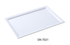 Yanco OK-7021 Osaka-2 Display Plate, Melamine, Pack of 6