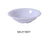 Yanco MS-5716WT Mile Stone Soup Bowl, Shape: Round, Color: White, Material: Melamine, Pack of 48
