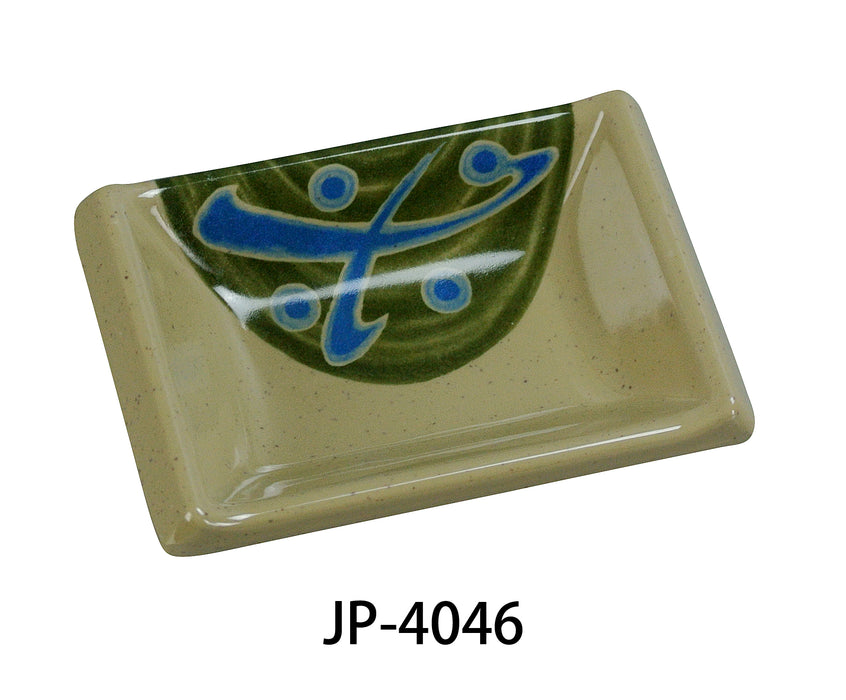 Yanco JP-4046 Japanese Sauce Dish, Shape: Rectangular, Color: Sand, Material: Melamine, Pack of 72