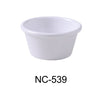 Yanco NC-539 Accessories Smooth Ramekin, 6 OZ, Melamine, Pack of 72 (6 Dz)