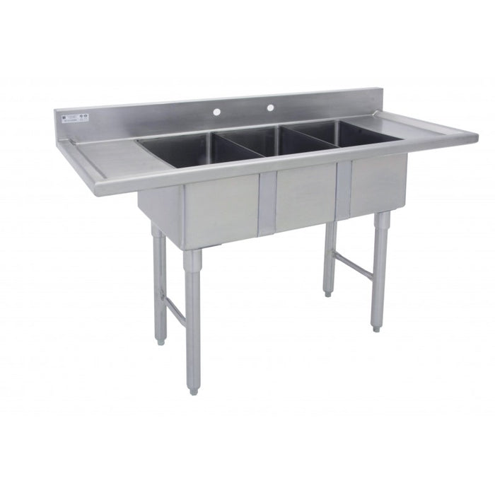 GSW Marine Edge Three Compartment Mini Sink