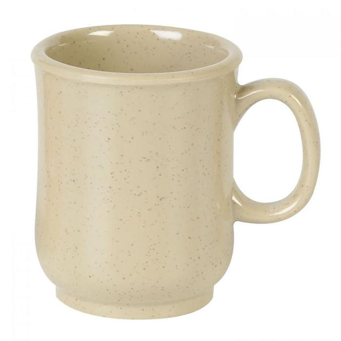 Thunder Group Melamine Western8 OZ, 3" BULBOUS MUG, SAND,1 doz