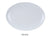 Yanco CO-212 Coupe Pattern Oval Platter, Shape: Oval, Color: White, Material: Melamine, Pack of 12