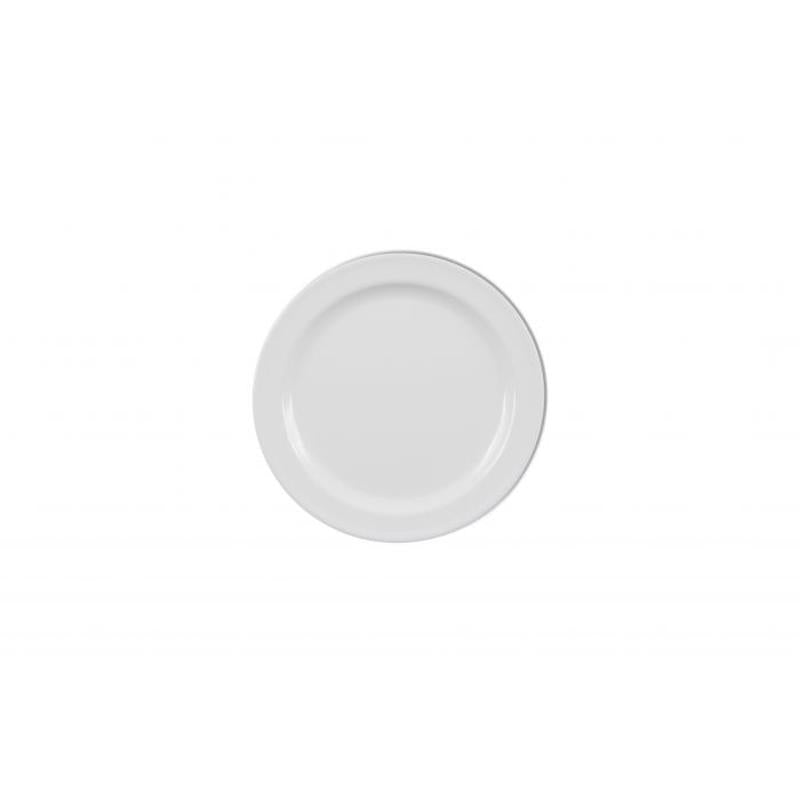 Thunder Group Melamine Western 6 1/2" PLATE, WHITE,1 doz