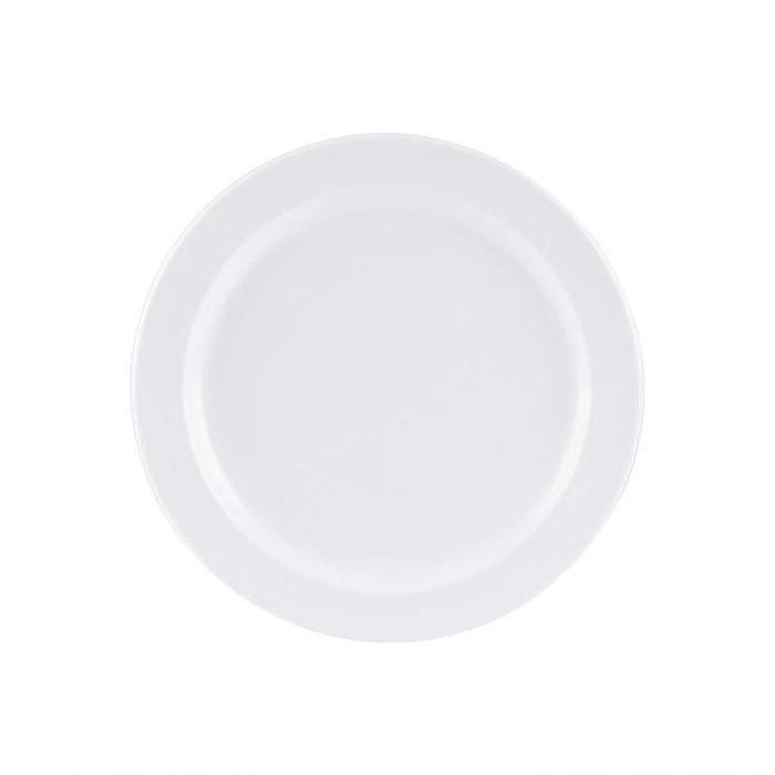 Thunder Group Melamine Western 6 1/2" PLATE, WHITE,1 doz