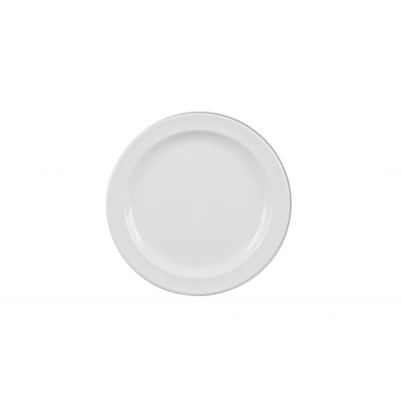 Thunder Group Melamine Western 7 1/4" DESSERT PLATE, WHITE,1 doz