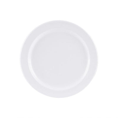 Thunder Group Melamine Western 9" DINNER PLATE WHITE,1 doz