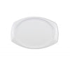 Thunder Group Melamine Western 15" X 10 5/8" RECTANGULAR PLATTER, WHITE,1 doz