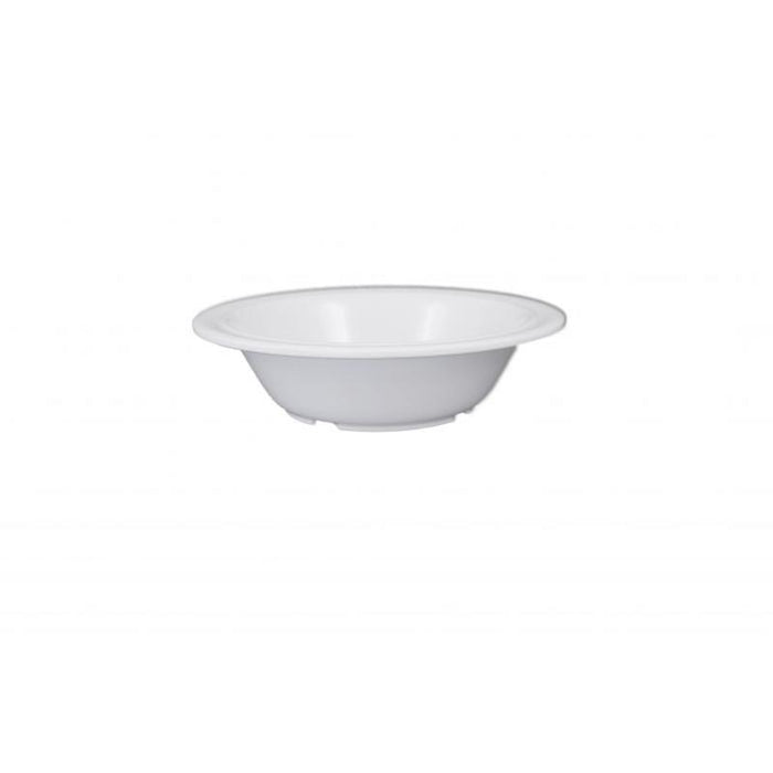 Thunder Group Melamine Western 12 OZ, 6 3/8" SOUP/CEREAL BOWL, WHITE,1 doz