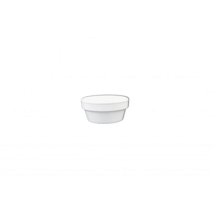 Thunder Group Melamine Western 2 1/2 OZ, 2 7/8" SAUCE CUP/RAMEKIN, WHITE,1 doz