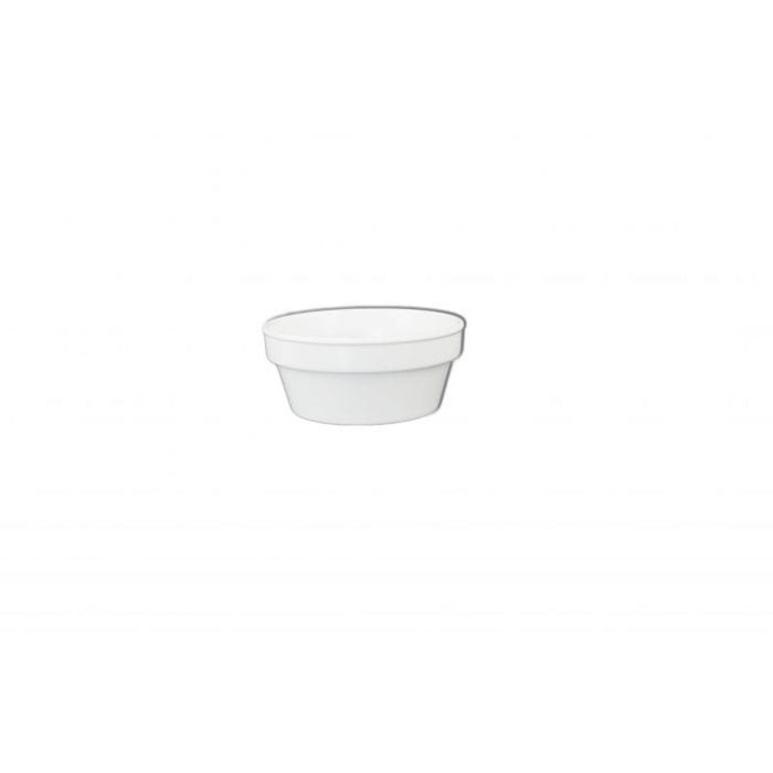 Thunder Group Melamine Western 4 OZ, 3 1/4" SAUCE CUP/RAMEKIN, WHITE,1 doz