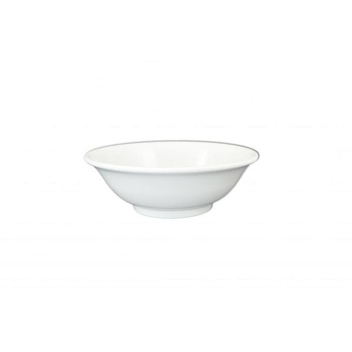 Thunder Group Melamine Western 22 OZ, 6 7/8" RIMLESS BOWL, WHITE,1 doz