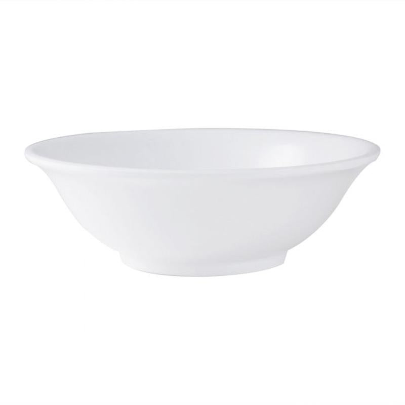 Thunder Group Melamine Western 32 OZ, 7 1/2" RIMLESS BOWL, WHITE,1 doz