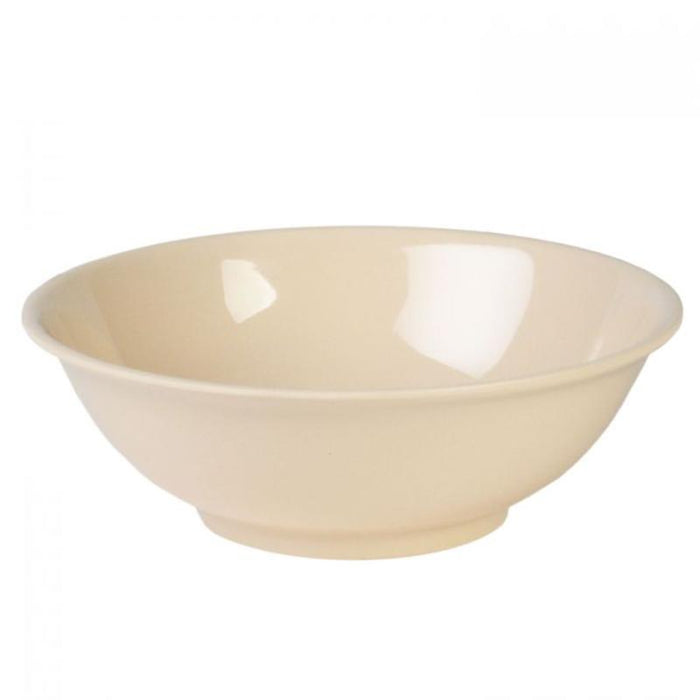 Thunder Group Melamine Western52 OZ, 8 3/4" RIMLESS BOWL, TAN,1 doz