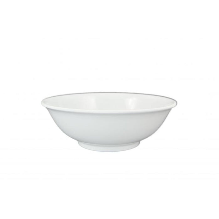 Thunder Group Melamine Western 52 OZ, 8 3/4", RIMLESS BOWL, WHITE,1 doz