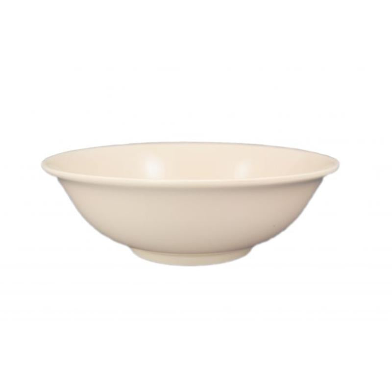 Thunder Group Melamine Western70 OZ, 9 3/4" RIMLESS BOWL, TAN,1 doz