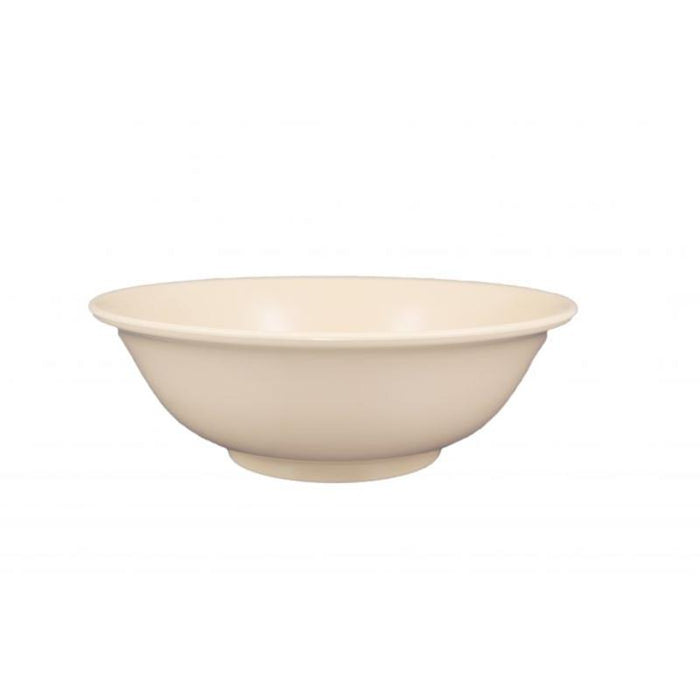 Thunder Group Melamine Western96 OZ, 11" RIMLESS BOWL, TAN,1 doz
